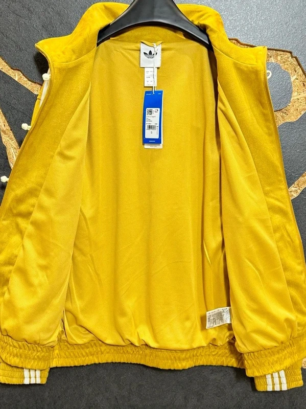 Adidas Mustard Yellow Chinese Snake New Year 2026 CNY Tang Track Jacket