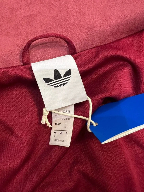 Adidas Rose Red Chinese Snake New Year 2026 CNY Tang Track Jacket