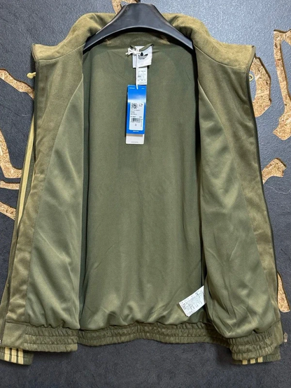 Adidas Olive Green Chinese Snake New Year 2026 CNY Tang Track Jacket