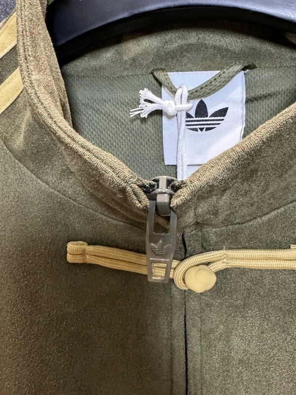 Adidas Olive Green Chinese Snake New Year 2026 CNY Tang Track Jacket