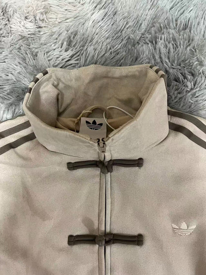 Adidas Beige Chinese Snake New Year 2026 CNY Tang Track Jacket