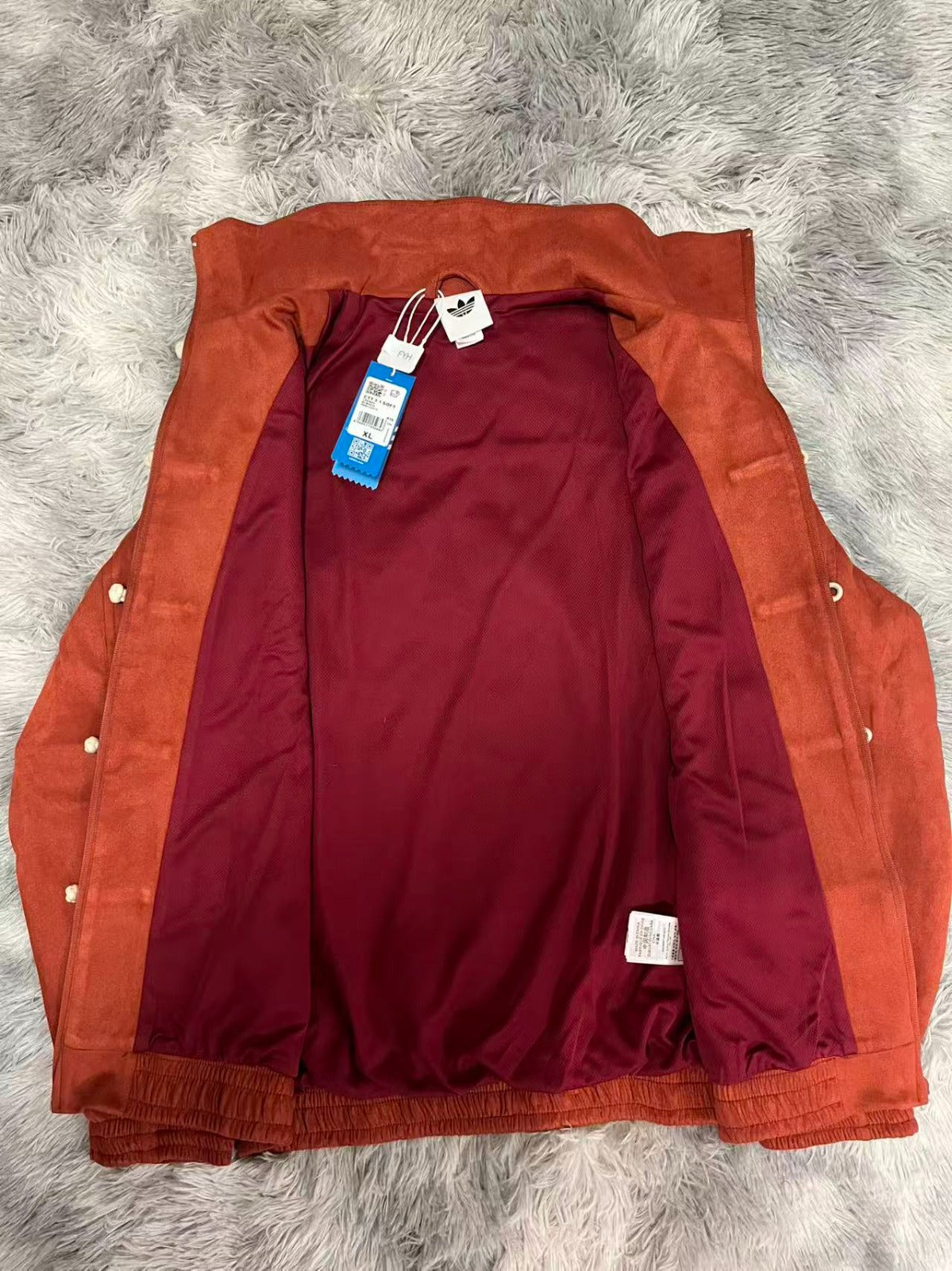 Adidas Bright Red Chinese Snake New Year 2026 CNY Tang Track Jacket