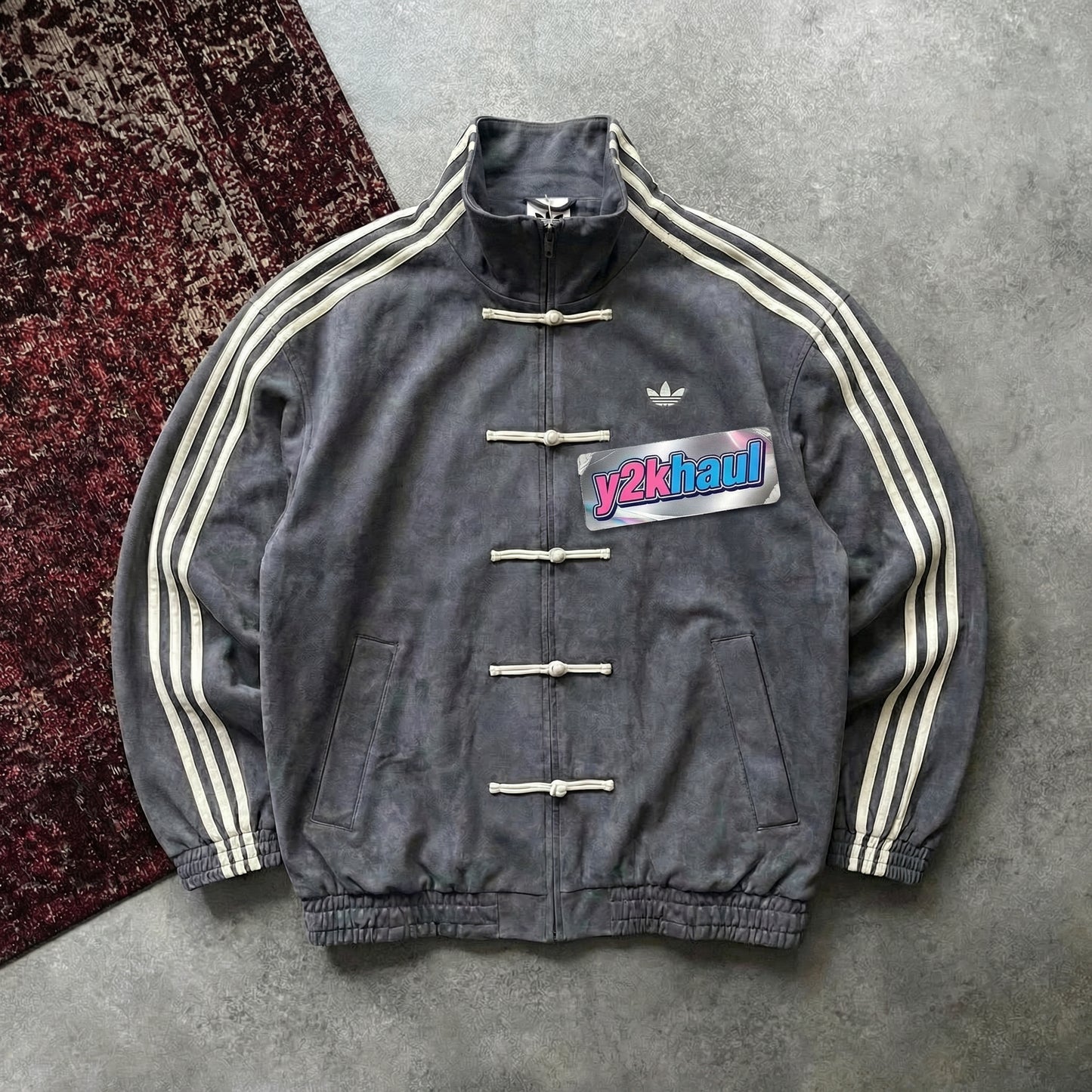 Adidas Grey Chinese Snake New Year 2026 CNY Tang Track Jacket