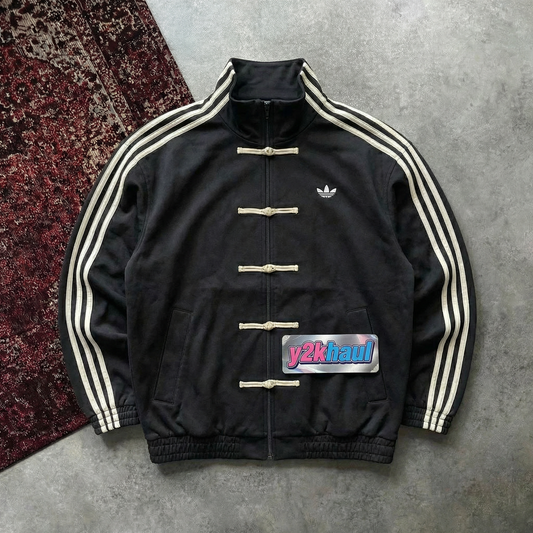 Adidas Black Chinese Snake New Year 2026 CNY Tang Track Jacket